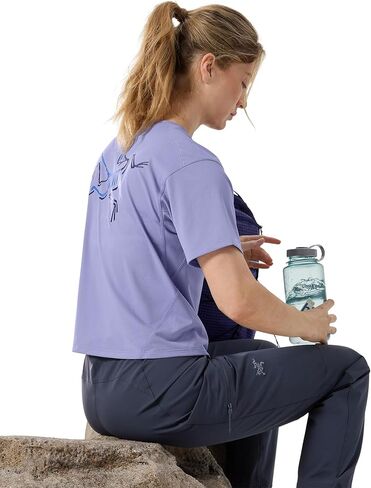 Arc'teryx Women's Taema Crop Logo Short Sleeve in Saudi Arabia