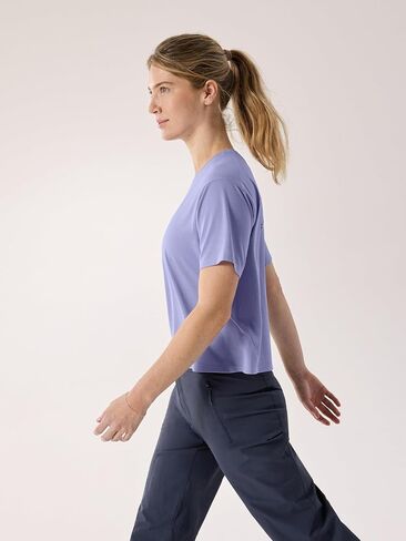 Arc'teryx Women's Taema Crop Logo Short Sleeve in Saudi Arabia