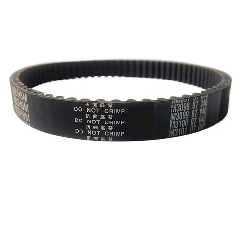 1040H8M 1056H8M 1064H8M 1080H8M Motor Machine Transmission Timing Belt Variator Main Shaft Toothed 1Pcs(15mm,1040H8M) in Saudi Arabia