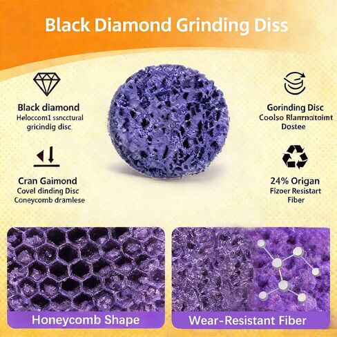 10 عبوات من أقراص الشريط لإزالة الصدأ وعجلة التجريد لطاحونة الزوايا وعجلة شريط الطلاء وأقراص الكشط السريعة الصدأ والأكسدة ومزيل الطلاء - 5 سم in Kuwait