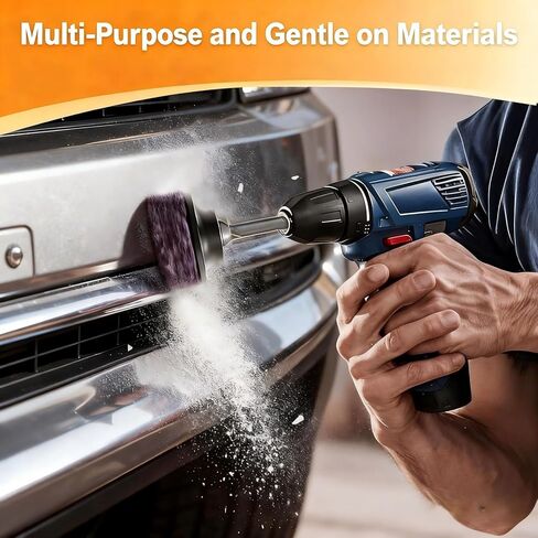 10 عبوات من أقراص الشريط لإزالة الصدأ وعجلة التجريد لطاحونة الزوايا وعجلة شريط الطلاء وأقراص الكشط السريعة الصدأ والأكسدة ومزيل الطلاء - 5 سم in Kuwait