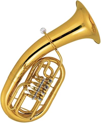 Beginner Tuba Professional Grade Euphonium with Lacquered Gold Finish,1111 in Kuwait