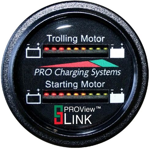 BFGWOM1524V/12V - Aftermarket Replacement Battery Fuel Gauge - Marine Dual Read Battery Monitor - 12v/24v System - 15 Battery Cable Compatible with Dual Pro in Saudi Arabia