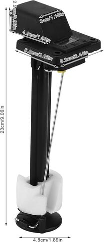 Boat Fuel Tank Gauge Reliable High Sensitivity Replacement Fit for Outboard Motor External 12L/24L for Marine Boats ABS in Kuwait