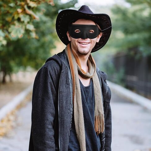 أسود عين العيون أزياء هالوين - قناع البطل المتنزه القراصنة اللصوص نينجا لصقات تأثيري الحفلات in Kuwait