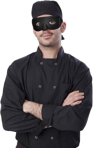 أسود عين العيون أزياء هالوين - قناع البطل المتنزه القراصنة اللصوص نينجا لصقات تأثيري الحفلات in Kuwait