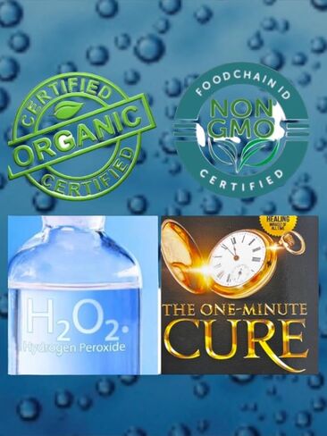 3% Hydrogen Peroxide Food Grade - 3 Bottles 8 oz - Recommended by: The One Minute Cure Book in Kuwait