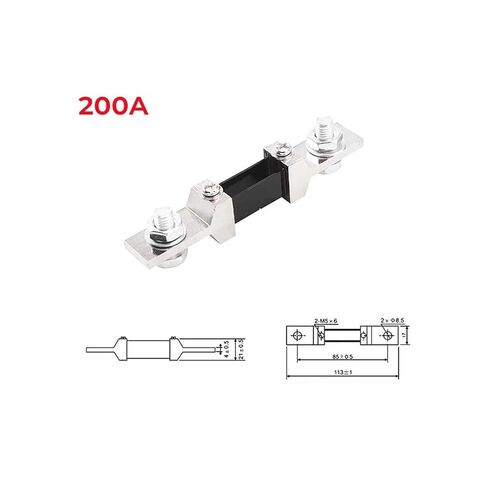 DC Current Measuring Shunt Resistor, DC Current Shunt Resistor F L-2B Class B 75-250A 75mV 0.5 Manganese Copper(200a) in Saudi Arabia