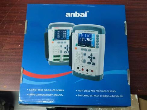 i-POOK - AT518 AT518L DC ميلي أوم متر محمول باليد عالي الدقة ميلي أوم متر أوم متر 20000 عدد مدمج USB صغير 3.5 بوصة TFT-LCD مقاومة منخفضة (AT518) in Kuwait