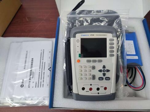 i-POOK - AT518 AT518L DC ميلي أوم متر محمول باليد عالي الدقة ميلي أوم متر أوم متر 20000 عدد مدمج USB صغير 3.5 بوصة TFT-LCD مقاومة منخفضة (AT518L) in Kuwait