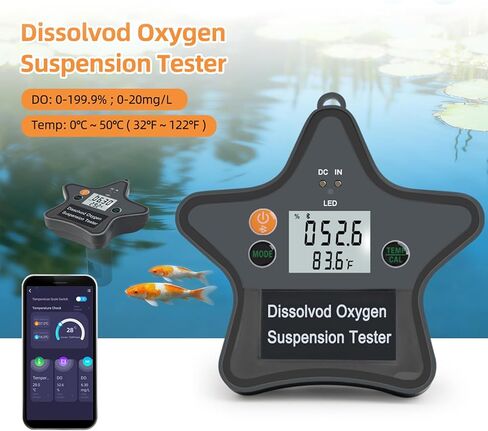 titleDissolved Oxygen Meter Digital Tester for Aquarium Water Quality Monitoring in Kuwait