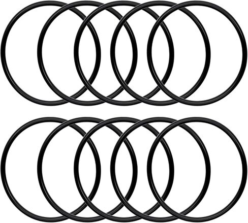 10 عبوات من أحزمة القيادة المطاطية الفاخرة من النتريل لأكواب الصخور الكهربائية Harbour Freight Chicago - تناسب الآلات المركزية، ABN & Viyuki - متينة، مقاومة للزيوت، تركيب بدون أدوات in Kuwait