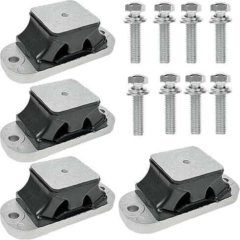 Engine Motor Mount Rubber Bracket Fit for Yamaha FX140 WaveRunner EXR ER1050 FX FB1800 FA1800 FX1800 FX1000 FB1800A VX VX1050C VX1100 OEM# 67X-44517-10-00-4 Pack in Saudi Arabia