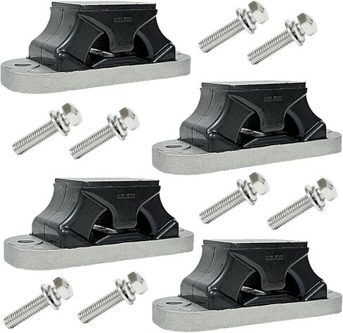 Engine Motor Mount Rubber Bracket Fit for Yamaha FX140 WaveRunner EXR ER1050 FX FB1800 FA1800 FX1800 FX1000 FB1800A VX VX1050C VX1100 OEM# 67X-44517-10-00-4 Pack in Saudi Arabia