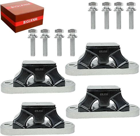Engine Motor Mount Rubber Bracket Fit for Yamaha FX140 WaveRunner EXR ER1050 FX FB1800 FA1800 FX1800 FX1000 FB1800A VX VX1050C VX1100 OEM# 67X-44517-10-00-4 Pack in Saudi Arabia