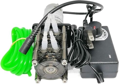 مضخة تمعجية لضخ المياه معدل تدفق دوار قابل للتعديل 20 ~ 200 مل / دقيقة واللعب (نحن) in Kuwait