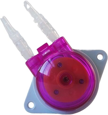 تيار مستمر 12 فولت/24 فولت مضخة الجرعات مضخات تمعجية رأس الجرعات مع موصل (أنبوب (IDxOD) 2x4 مللي متر ، 12 فولت) in Kuwait