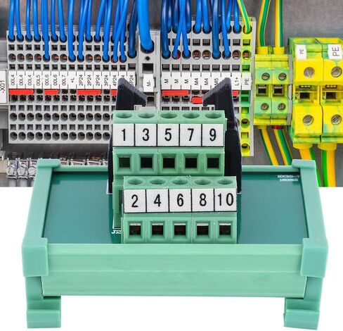 كتلة طرفية للوحة Hyuduo PLC، محرك DC، نظام تحكم مؤازر، 100%، محطة إخراج من النوع الأوروبي، طريقة تركيب السكك الحديدية DIN35mm، لوحة PLC in Kuwait