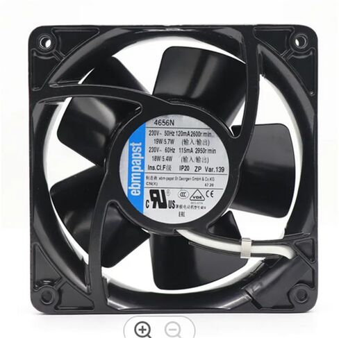 for Ebmpapst 4656N Axial Fan 230V 19/18W 120/115mA 120X120X38mm Cabinet Cooling Fan in Kuwait