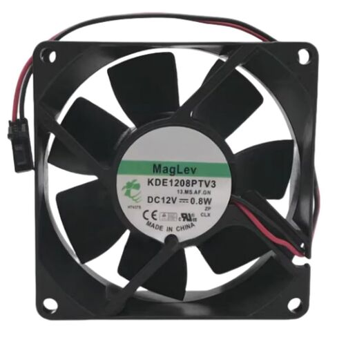 KDE1208PTV3 Fan 8CM for 12V 0.8W 8025 80X80X25MM 2-Wire Cooling Fan in Saudi Arabia