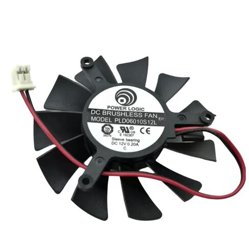 for PLD06010S12L 12V 0.20A Fan - 2-Wire Graphics Card Fan Diameter 5.5CM Hole Spacing 3.9CM in Kuwait