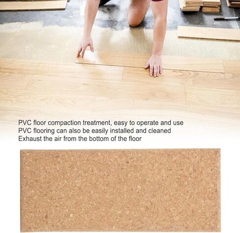 PVC Plastic Floor Laying Tool, Cork Push Plate Ground Compaction Exhaust Plate Cork Board Floor Compacting Tool in Saudi Arabia
