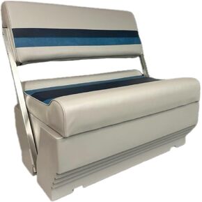 طقم وسائد مقعد بونتون فليب فلوب من سلسلة بريميوم مع قاعدة رمادية/كحلي/أزرق 3013-3020ABDK in Kuwait