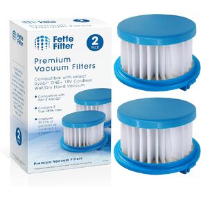 Fette Filter - A32F02 HEPA Filter Compatible with Ryobi ONE+ 18V Cordless Wet/Dry Hand Vacuum PCL702 PCL702B PCL702K. Compare to Part #A32F02. Pack of 3 in Kuwait