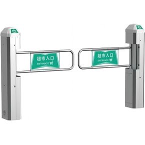سوبر ماركت مدخل بوابة سوينغ الفولاذ المقاوم للصدأ بوابة المشاة فتح الباب التلقائي لمتجر المكتبة in Kuwait