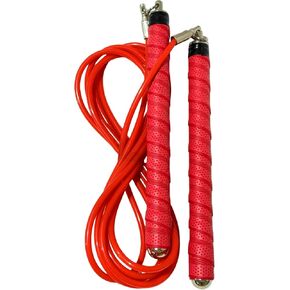 Buddy Lee Ninja Warrior Jump Rope – Adjustable Speed Rope for Fitness, HIIT, CrossFit & Boxing – Tangle-Free with Precision Ball Bearings – Durable, Lightweight & Ergonomic Handles (Red) in Kuwait