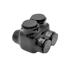 موصل لصق معزول، موصلات أسلاك بمنفذين 2-14AWG موصل بولاريس عريض من الألومنيوم والنحاس سلك معزول موصل مقسم مملوء مسبقًا بمركب تثبيط الأكسيد (عبوة من 3) in Kuwait