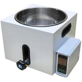Digital Lab Water Bath - Lift Type Heating Device with LED Display, Stainless Steel Liner, Intelligent Temperature Control for Consistent Oil & Water Bath Experiments in Chemistry in Kuwait