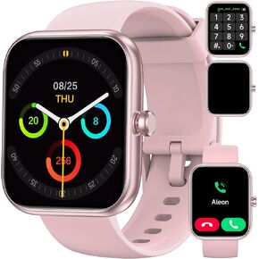 Watch Smart Watch مع Alexa مدمج ، 1.83 "HD Touchscreen Litness Tracker ، إخطارات/مكالمات Bluetooth ، IP68 مقاومة للماء ، 120+ أوضاع رياضية ، 24/7 شاشة ضربات القلب لجهاز iPhone Android iOS (الأزرق) in Kuwait