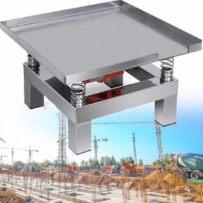 Concrete Vibrating Table 35x35cm 50x50cm Vibration Test Bench Test Block Stainless Steel Vibration Platform for Remove Bubbles, Shake The Precipitate,50 * 50cm in Saudi Arabia