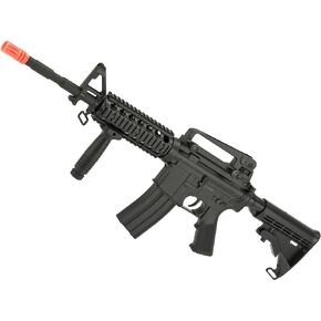 Evike Airsoft - بندقية CYMA AEG Mag المتوافقة بالحجم الكامل Airsoft M4 Spring Powered (الطراز: M4 RIS) in Kuwait