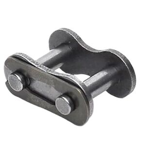 1Pcs 04c-1 Carbon Steel Roller Chain/Chain Connector, Chain Pitch 6.35, Half/Full Buckle Roller Industrial Chain/Join Buckle DOLUNTO (Size : Roller Chain 0.5M) in Kuwait