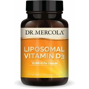 دكتور ميركولا فيتامين د 3 - يدعم صحة القلب والعظام والمناعة - 5000 وحدة دولية لكل وجبة - غير معدّل وراثيًا، خالي من الصويا والغلوتين - 90 كبسولة (90 حصة) in Kuwait