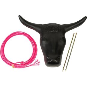 طقم رأس توجيه من البلاستيك من Weaver Equine مقاس 20 بوصة، مجموعة رأس توجيه دمية سهلة الاستخدام مع مسامير معدنية، حبل حبال مشمع للأطفال للتحكم والمرونة in Kuwait