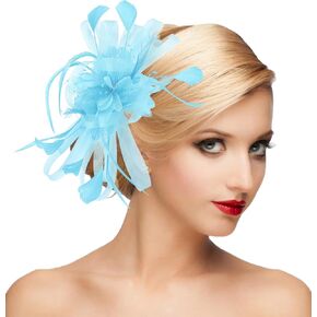 Dressfan الفاسناتور قبعة خوذة المرأة 20s 50s خمر الملحقات أغطية الرأس ل كنتاكي ديربي/زفاف/كوكتيل/حفلة الشاي in Kuwait