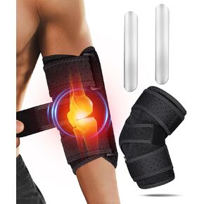 Oyakin Elbow Brace for Cubital Tunnel, Ulnar Nerve Entrapment brace, Adjustable Elbow Splint for Sleeping, Tendonitis, Tennis Elbow, Comfortable Stabilizer Support for Women and Men Fit Most in Saudi Arabia