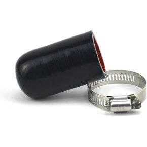 1-3/16" (30mm) 4-layer Reinforced Silicone Hose Cap/Silicone Plug/Vacuum Cover With Fixture,For Turbine Bypass Valve Port, Throttle Body Water Hole, Radiator Port, Heater Core，Leak Repair（1Pcs） in Kuwait