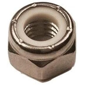 4-40 Nylon Insert Lock Nut Stainless Steel 18-8 (304) Stop Nut (100-PACK) in Kuwait