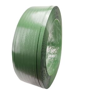 لفة ربط من البوليستر PET مقاس 5/8 بوصة × 0.035 بوصة × 4000 بوصة - حزام تغليف أخضر شديد التحمل، قوة كسر 1400 رطل، مقاومة للأشعة فوق البنفسجية والماء، ملف ربط بولي خفيف الوزن بقلب 16 بوصة × 6 بوصة in Kuwait