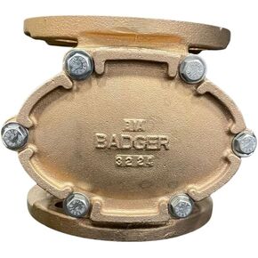 Industrial 3-Inch Bronze Plate Strainer, 150 PSI Maximum Working Pressure, FF Flanged, 3/16" Stainless Steel Screen in Kuwait