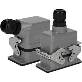 HDC Connector 6/10/16/24/32/48 Pin Top/Side Outlet Rectangular(32 Core Top Entry) in Kuwait