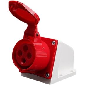 موصل صناعي ومقبس 3 كور 3P4 كور 5 دبوس خمسة ثقوب 16A/32A 220V/380V (Style-D,32A) in Kuwait