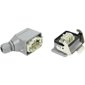 موصل الأسلاك 6/10/16/24/32/48 دبوس علوي/جانبي مزود طاقة صناعي (16 مدخل جانبي أساسي) in Kuwait