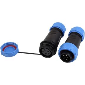 LP/SP21 صامولة/شفة/موصل بعقب 2/3/4/5/6/7 دبوس مقبس ذكر أنثى (نوع الجوز، 1 SET_7P) in Kuwait