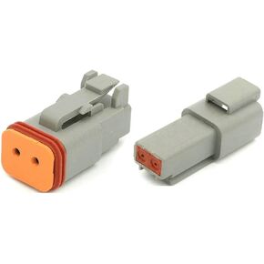 موصل DT06-2S/DT04-2P 2P 3P 4P 6P 8P 12P مع دبابيس 22-16AWG(DT-8pin) in Kuwait