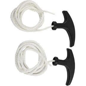 سحب الحبل كاتب مع مقبض مريح وبكرة الارتداد 950 مم حبل للدراجات النارية 49cc دراجات رباعية ATVs جزازات العشب والمناشير 2-حزمة in Kuwait